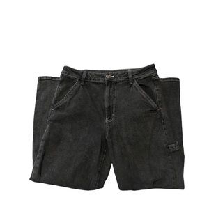 Wild fable Black High rise utility straight jeans